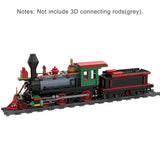 MOC-48524 Winter Christmas Train Model Building Block Set(Dynamic Version/1188PCS) - cubertime