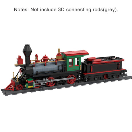MOC-48524 Winter Christmas Train Model Building Block Set(Dynamic Version/1188PCS) - cubertime