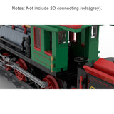 MOC-48524 Winter Christmas Train Model Building Block Set(Dynamic Version/1188PCS) - cubertime