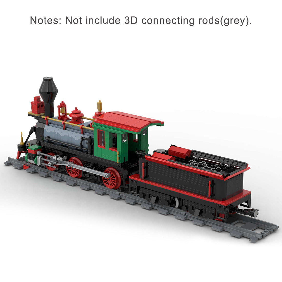 MOC-48524 Winter Christmas Train Model Building Block Set(Dynamic Version/1188PCS) - cubertime