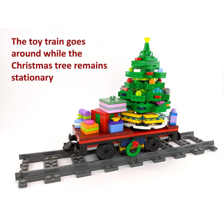 MOC-49581 Christmas Train Model Building blocks Toys Set (1197PCS/Static Version) - cubertime