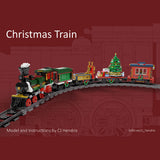 MOC-49581 Christmas Train Model Building blocks Toys Set (1197PCS/Static Version) - cubertime