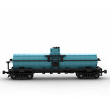 MOC-53458 Tanker Car Train Model Building Blocks MOC Set Toys - cubertime