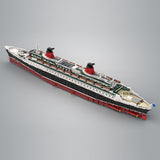 MOC-62291 1/400 Scale SS-France v2 Ocean Liner Building Block Set(3325PCS) - cubertime