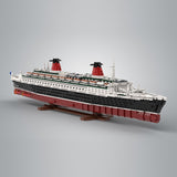MOC-62291 1/400 Scale SS-France v2 Ocean Liner Building Block Set(3325PCS) - cubertime