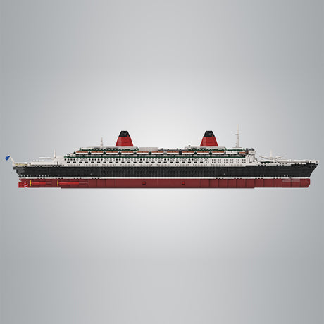 MOC-62291 1/400 Scale SS-France v2 Ocean Liner Building Block Set(3325PCS) - cubertime