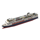 MOC-64406 & MOC-175052 1:400 Scale MS Koningsdam Cruise Ship Steamship Small Particle Building Blocks Set (3661PCS) - cubertime