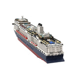 MOC-64406 & MOC-175052 1:400 Scale MS Koningsdam Cruise Ship Steamship Small Particle Building Blocks Set (3661PCS) - cubertime