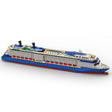 MOC-66041 & MOC-175049 1:400 Scale Celebrity Reflection Cruise Ship Steamship Small Particle Building Blocks Set (3862PCS) - cubertime