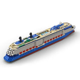 MOC-66041 & MOC-175049 1:400 Scale Celebrity Reflection Cruise Ship Steamship Small Particle Building Blocks Set (3862PCS) - cubertime