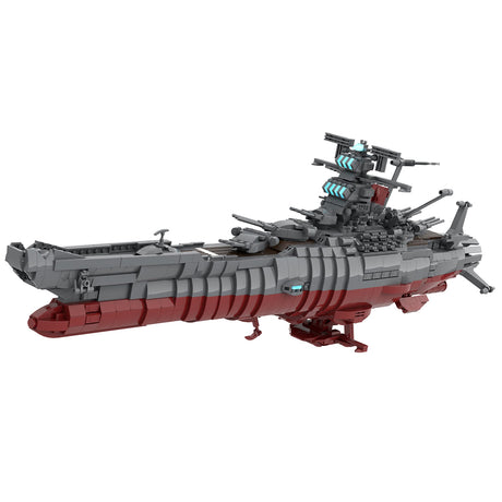 MOC-81382 Naval Battleship Model Building Blocks Set (2434PCS) - cubertime