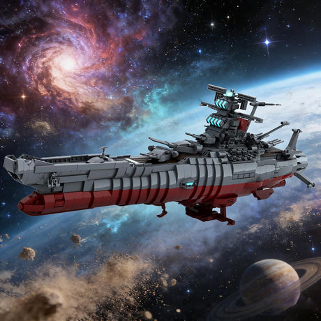 MOC-81382 Naval Battleship Model Building Blocks Set (2434PCS) - cubertime