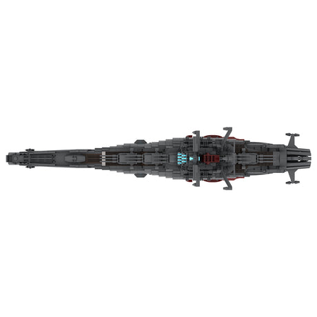 MOC-81382 Naval Battleship Model Building Blocks Set (2434PCS) - cubertime