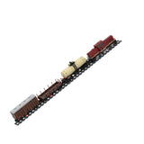 MOC-81729 Europäisches Eisenbahnzugmodell Verbrennungsmotorfahrzeug Ferngesteuerte Lok und Güterzug-Set Bausteine (Geschwindigkeitsregelnde Dynamische Version/2171 Teile)