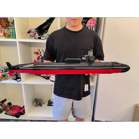 MOC 1/125 UCC Los Angeles-class Military Nuclear Submarine Model Building Blocks Set (2750PCS) - cubertime