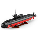 MOC 1/125 UCC Los Angeles-class Military Nuclear Submarine Model Building Blocks Set (2750PCS) - cubertime