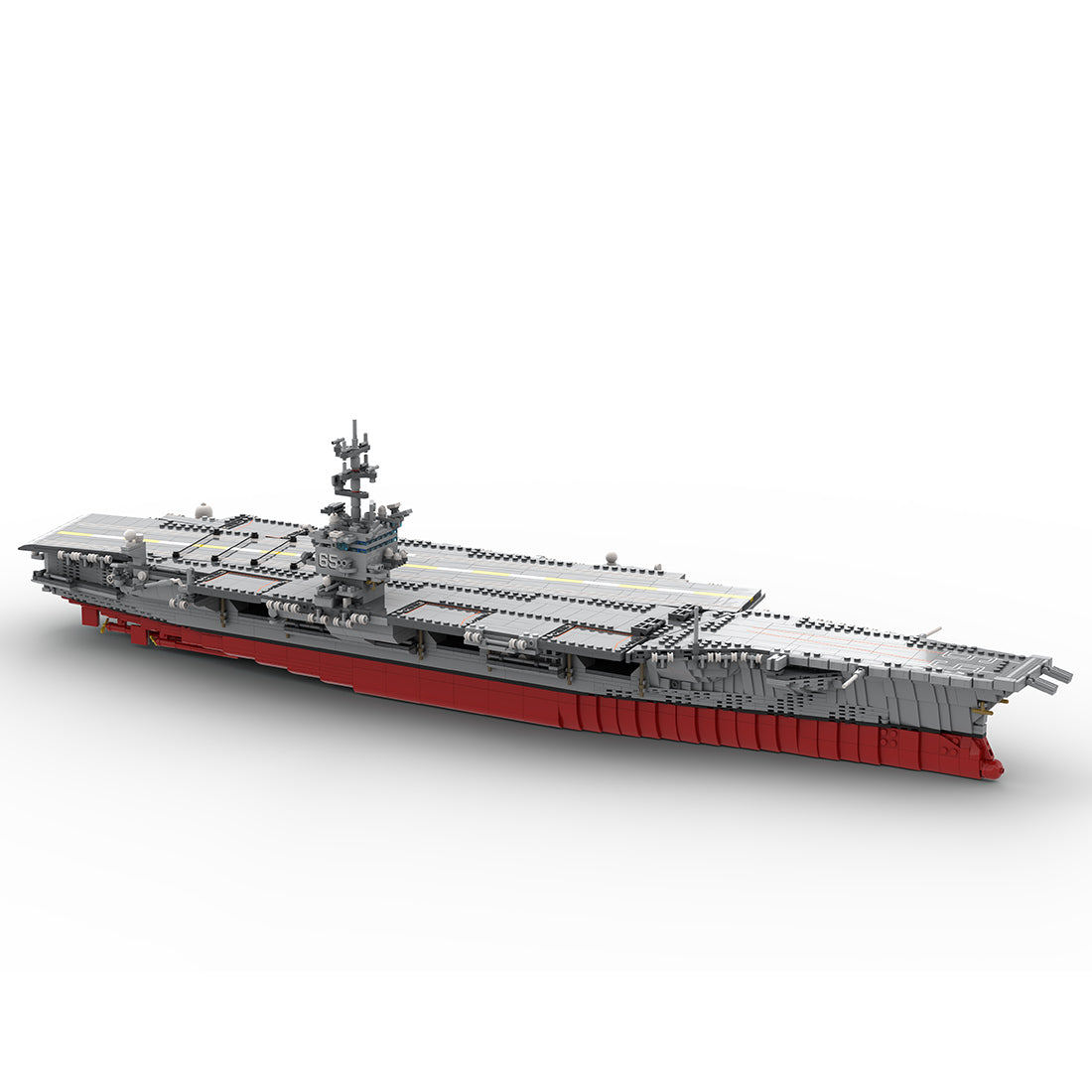 MOC 1/350 UCS USS Enterprise CVN-65 Nuclear-powered Aircraft Carrier Military Model Building Blocks Set (4941PCS) - cubertime