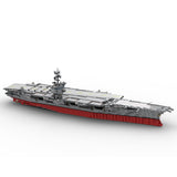 MOC 1/350 UCS USS Enterprise CVN-65 Nuclear-powered Aircraft Carrier Military Model Building Blocks Set (4941PCS) - cubertime
