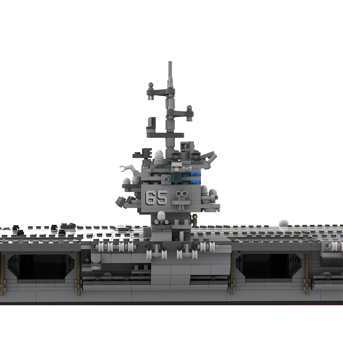 MOC 1/350 UCS USS Enterprise CVN-65 Nuclear-powered Aircraft Carrier Military Model Building Blocks Set (4941PCS) - cubertime