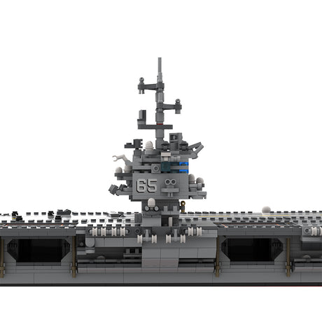 MOC 1/350 UCS USS Enterprise CVN-65 Nuclear-powered Aircraft Carrier Military Model Building Blocks Set (4941PCS) - cubertime