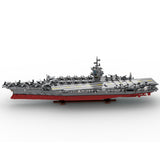 MOC 1/350 UCS USS Enterprise CVN-65 Nuclear-powered Aircraft Carrier Military Model Building Blocks Set (4941PCS) - cubertime