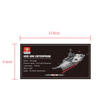 MOC 1/350 UCS USS Enterprise CVN-65 Nuclear-powered Aircraft Carrier Military Model Building Blocks Set (4941PCS) - cubertime