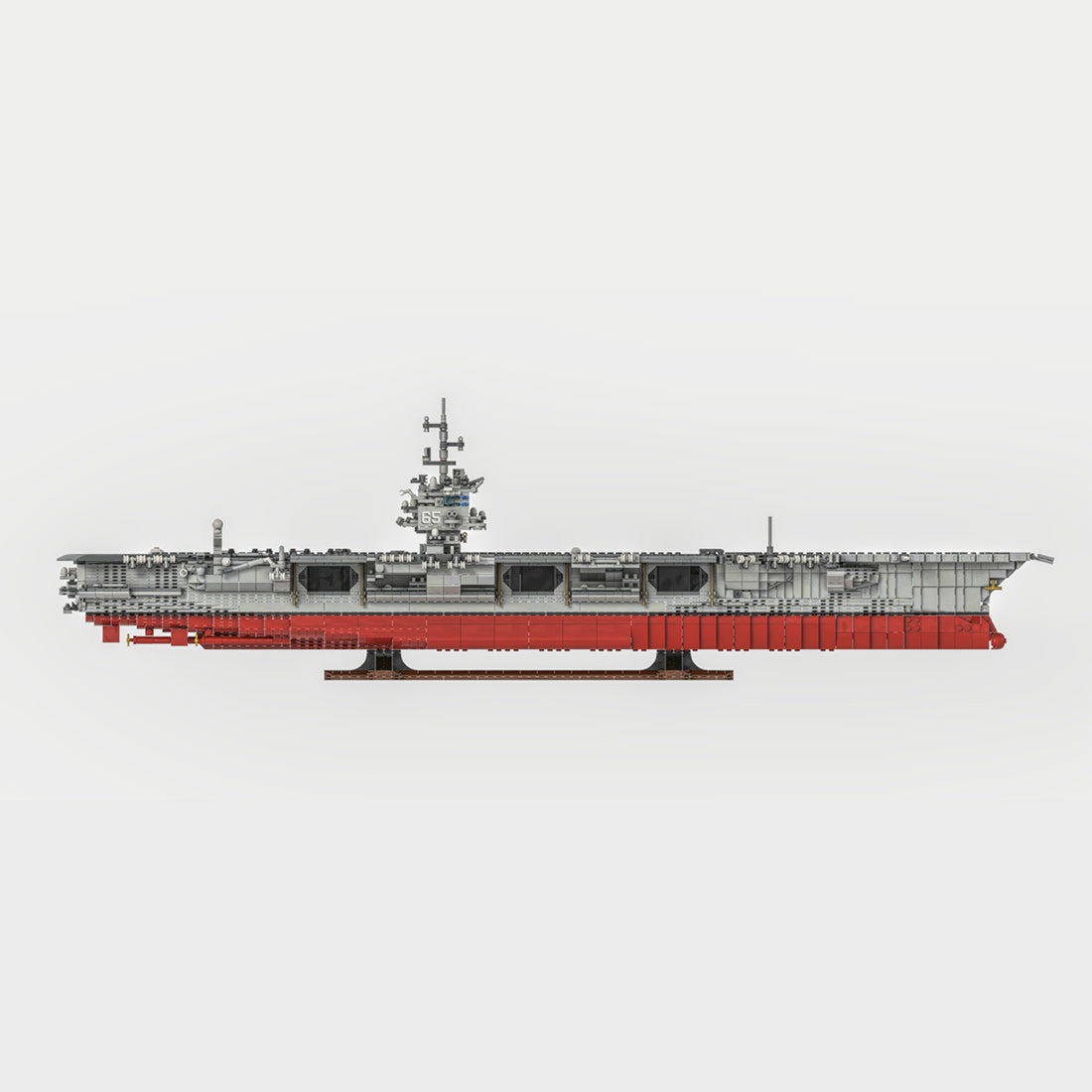 MOC 1/350 UCS USS Enterprise CVN-65 Nuclear-powered Aircraft Carrier Military Model Building Blocks Set (4941PCS) - cubertime
