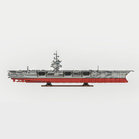 MOC 1/350 UCS USS Enterprise CVN-65 Nuclear-powered Aircraft Carrier Military Model Building Blocks Set (4941PCS) - cubertime