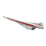 MOC 1/80 Scale B2707-200TWA American Supersonic Passenger Aircraft Building Block Set(4034PCS) - cubertime