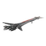 MOC 1/80 Scale B2707-200TWA American Supersonic Passenger Aircraft Building Block Set(4034PCS) - cubertime