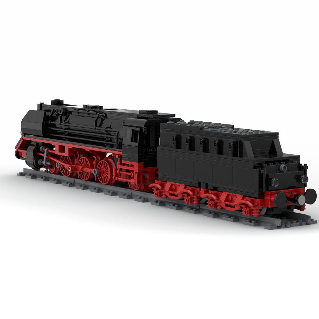 MOC Baureihe 01.5. RC Vapor Train Style Innovative Assembly Toy Building Blocks(1102Pcs) - cubertime