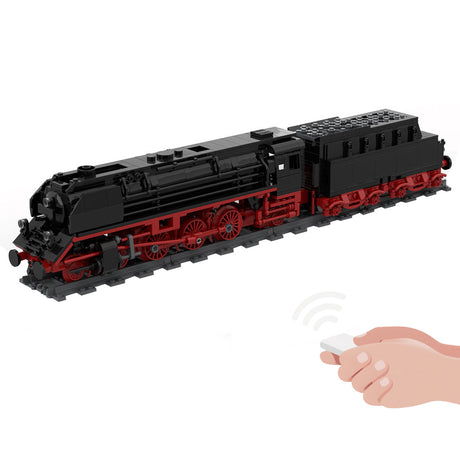 MOC Baureihe 01.5. RC Vapor Train Style Innovative Assembly Toy Building Blocks(1102Pcs) - cubertime