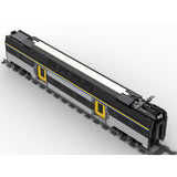 MOC ETR521"Rock" Italian Train Set, ETR Passenger Train Building Blocks Carriage Model(1419PCS) - cubertime