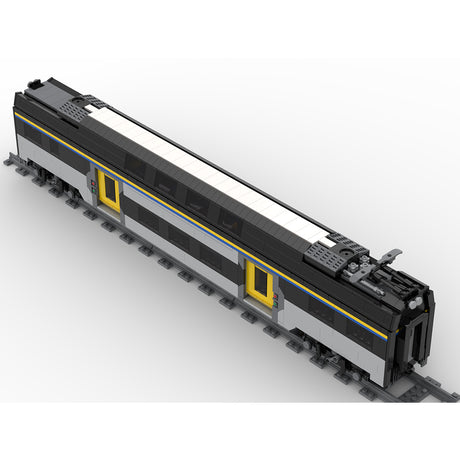 MOC ETR521"Rock" Italian Train Set, ETR Passenger Train Building Blocks Carriage Model(1419PCS) - cubertime
