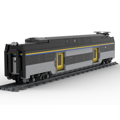 MOC ETR521"Rock" Italian Train Set, ETR Passenger Train Building Blocks Carriage Model(1419PCS) - cubertime