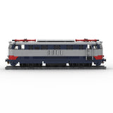 MOC FS E444 Tartaruga Italian Electric Locomotive Train Model Building Blocks(1265PCS) - cubertime