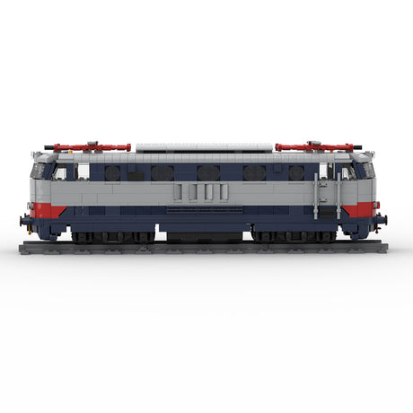 MOC FS E444 Tartaruga Italian Electric Locomotive Train Model Building Blocks(1265PCS) - cubertime