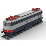 MOC FS E444 Tartaruga Italian Electric Locomotive Train Model Building Blocks(1265PCS) - cubertime