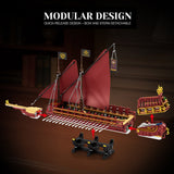 MOC Historic Naval Sailing Warship - CUBERTIME