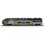 MOC Italian ETR521"Rock" Train Set, Cab Car Building Blocks, Detailed Railway Display Kit for Collectors(1631PCS) - cubertime