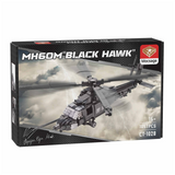 MOC MH60M BlackHawk Military Copter Model Building Blocks Set (1057PCS) - cubertime