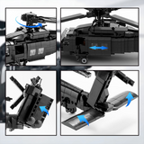 MOC MH60M BlackHawk Military Copter Model Building Blocks Set (1057PCS) - cubertime