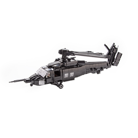 MOC MH60M BlackHawk Military Copter Model Building Blocks Set (1057PCS) - cubertime