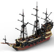 MOC Queen Anne's Revenge Medieval Pirate Ghost Ship Building Blocks Set (3008PCS) - cubertime