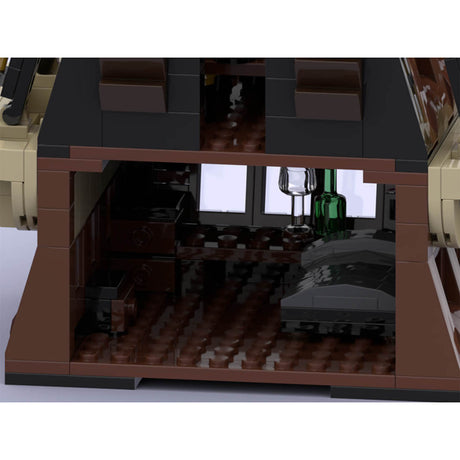 MOC Queen Anne's Revenge Medieval Pirate Ghost Ship Building Blocks Set (3008PCS) - cubertime