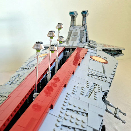 MOC RC Venator-class Republic Attack Cruiser Galactic Model Building block set(9915PCS) - cubertime