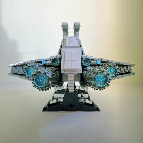 MOC RC Venator-class Republic Attack Cruiser Galactic Model Building block set(9915PCS) - cubertime