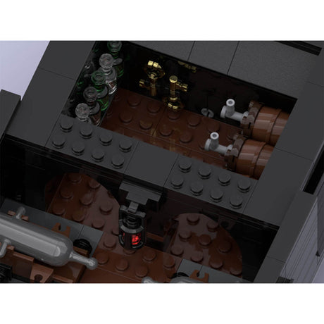 MOC The Black Pearl Medieval Pirate Ghost Ship Building Blocks Set (2808PCS) - cubertime