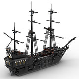 MOC The Black Pearl Medieval Pirate Ghost Ship Building Blocks Set (2808PCS) - cubertime