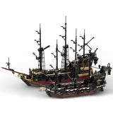MOC The Black Pearl Medieval Pirate Ghost Ship Building Blocks Set (2808PCS) - cubertime